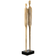 Two Persoon Sculptuur Hout