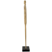 Two Persoon Sculptuur Hout Groot