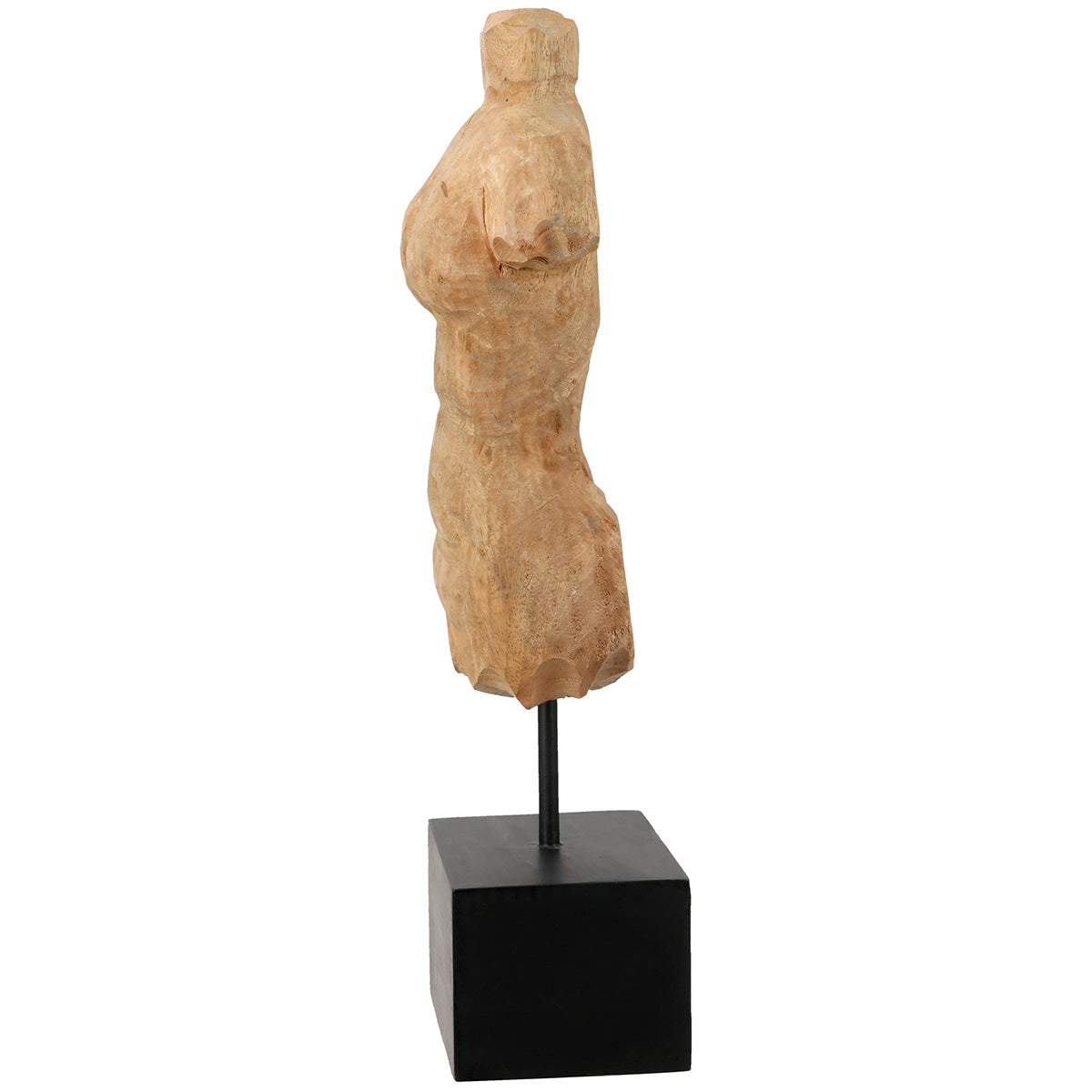 Torso Vrouw Sculptuur Hout