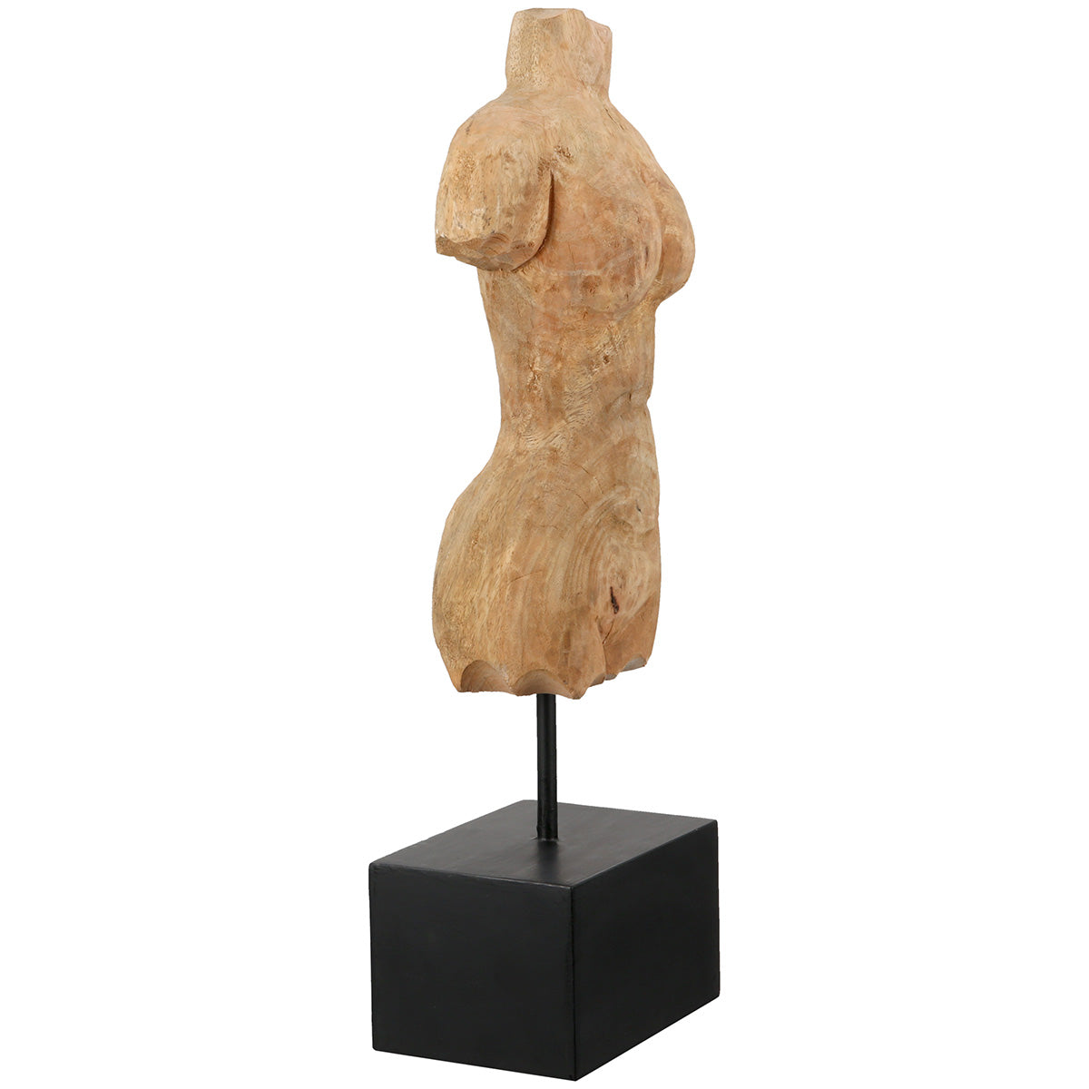 Torso Vrouw Sculptuur Hout