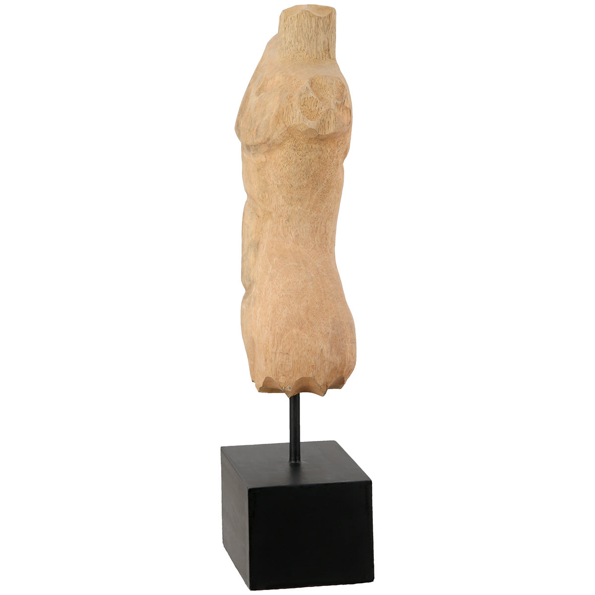 Torso Man Sculptuur Hout