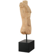 Torso Man Sculptuur Hout