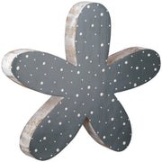 Houten Bloesem Pointy Standreliëf