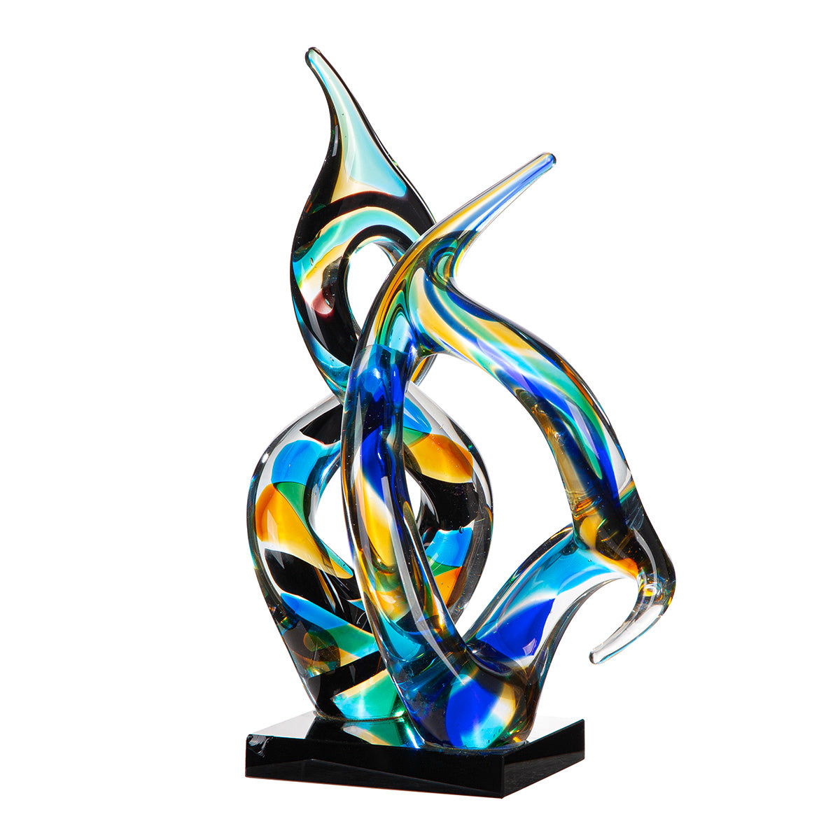 Dakar Glas Sculptuur Multicolor