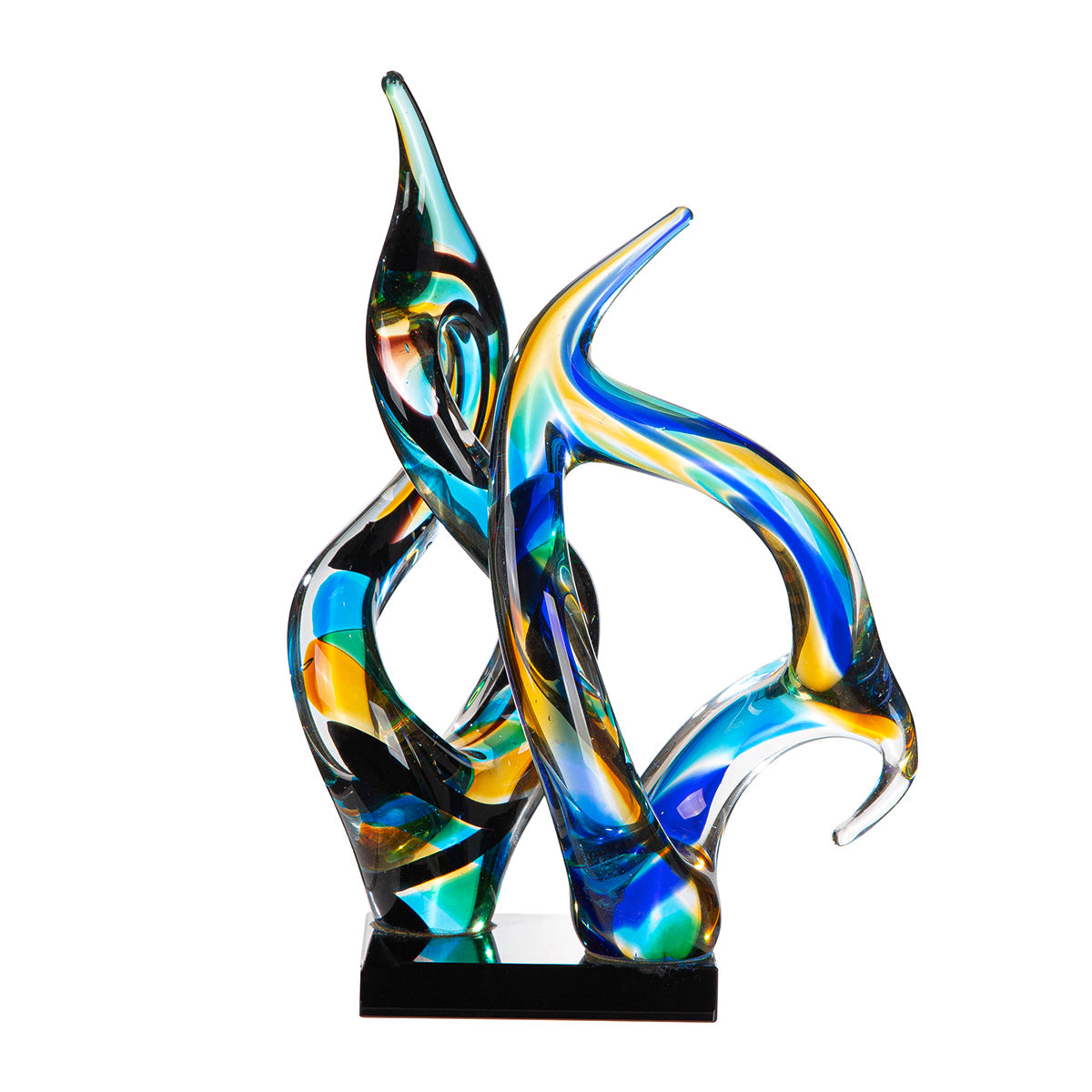Dakar Glas Sculptuur Multicolor