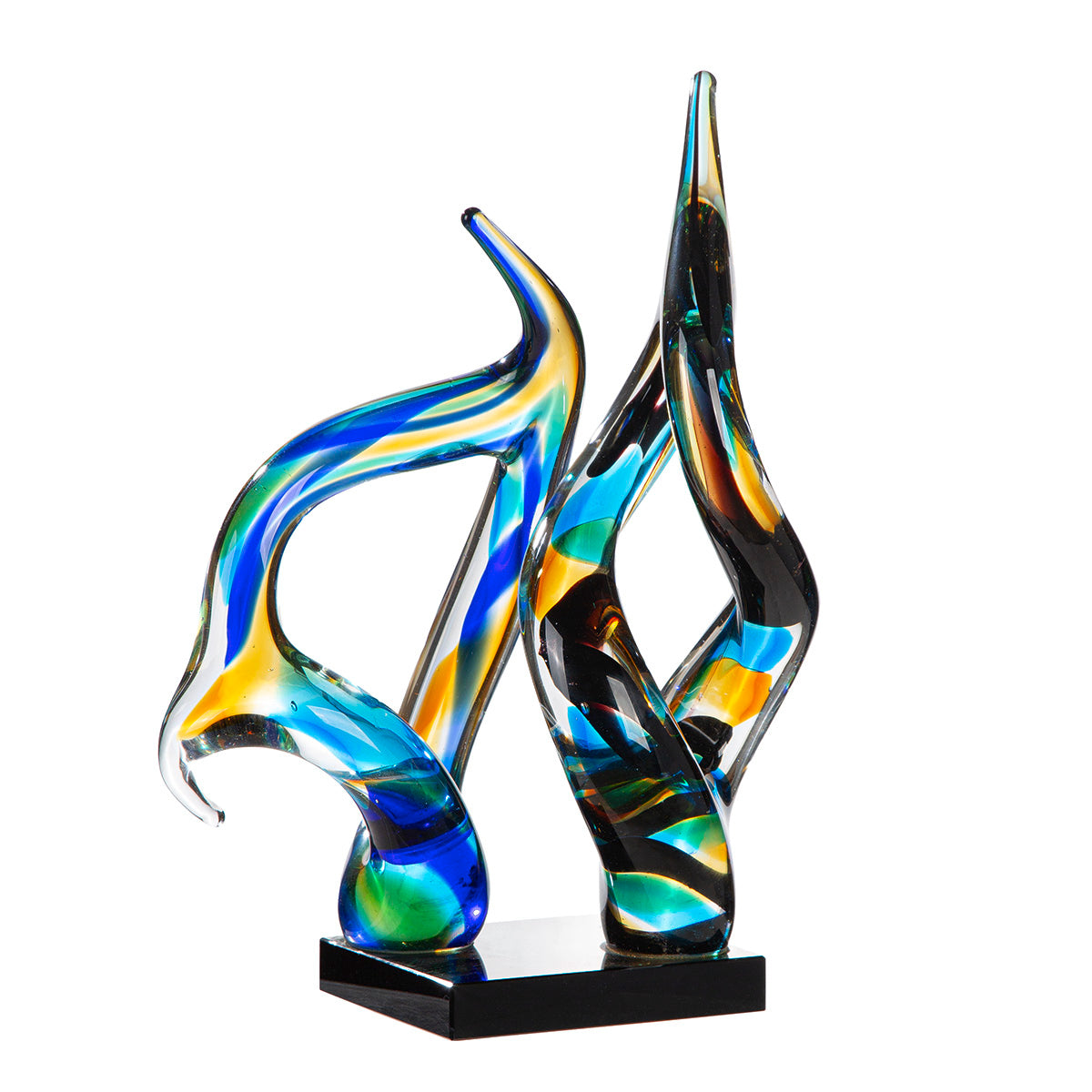 Dakar Glas Sculptuur Multicolor