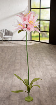 Papieren Bloem Decoratie Roze