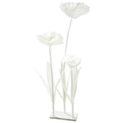 Witte Papieren Bloem Decoratie