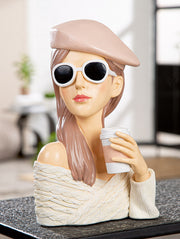 Lady Adeline Figuur Wit Roze