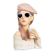 Lady Adeline Figuur Wit Roze