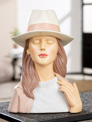 Lady Adeline Figuur Wit Roze