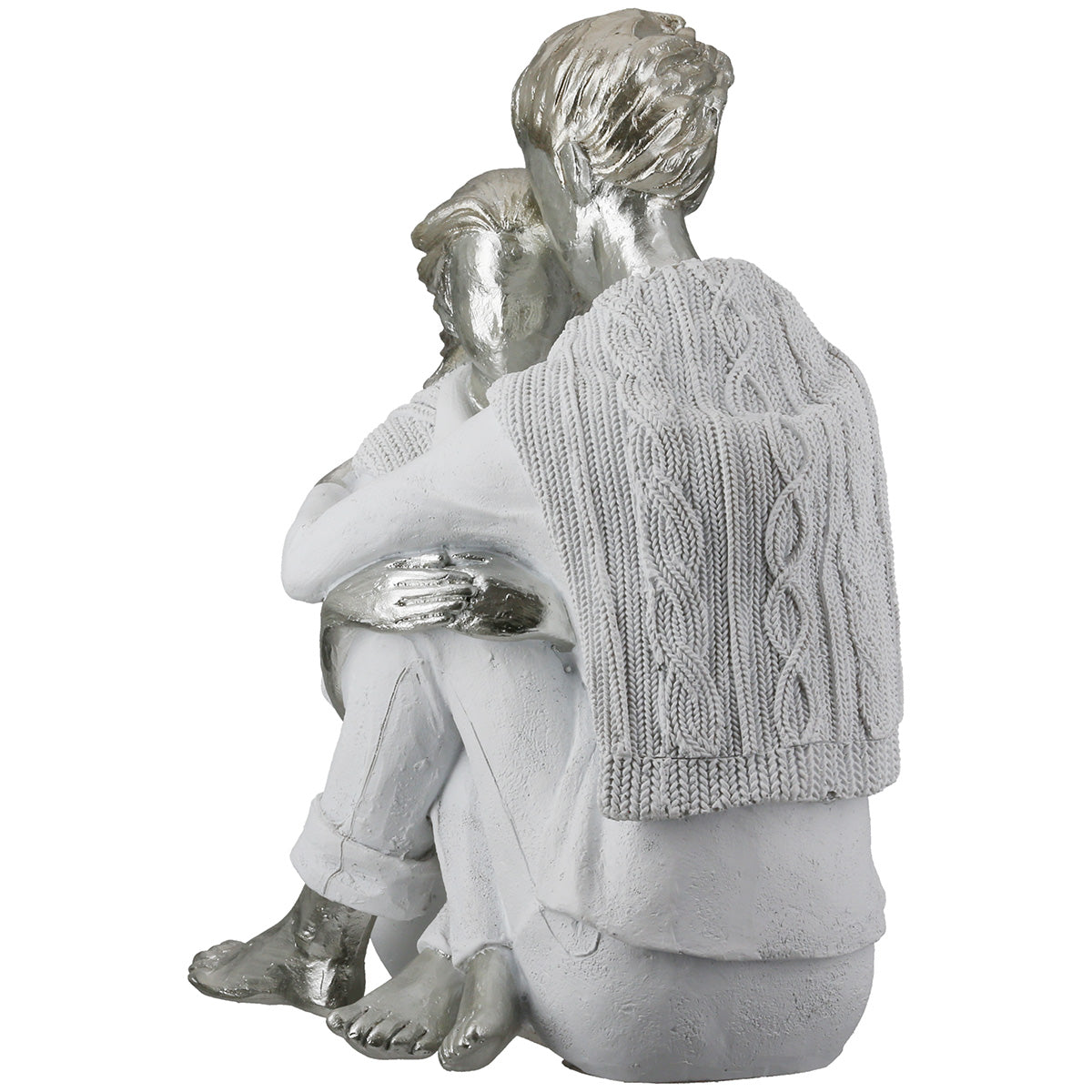 Zuneigung Paar Figuur Wit