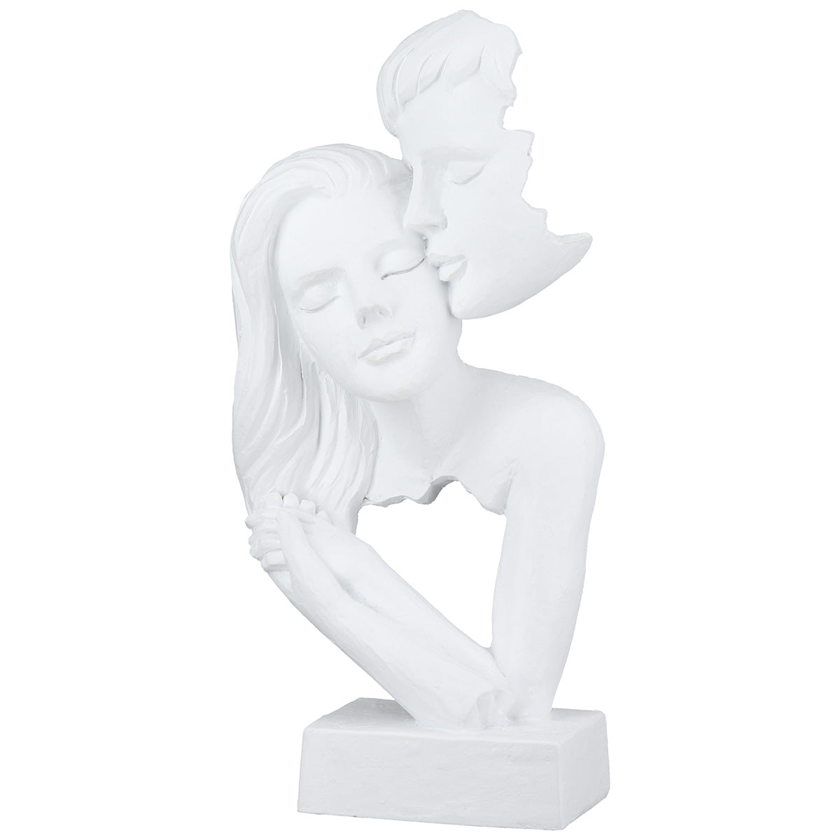 Liefde Paar Sculptuur Wit