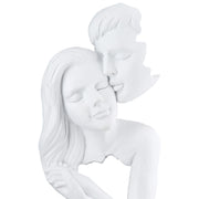 Liefde Paar Sculptuur Wit