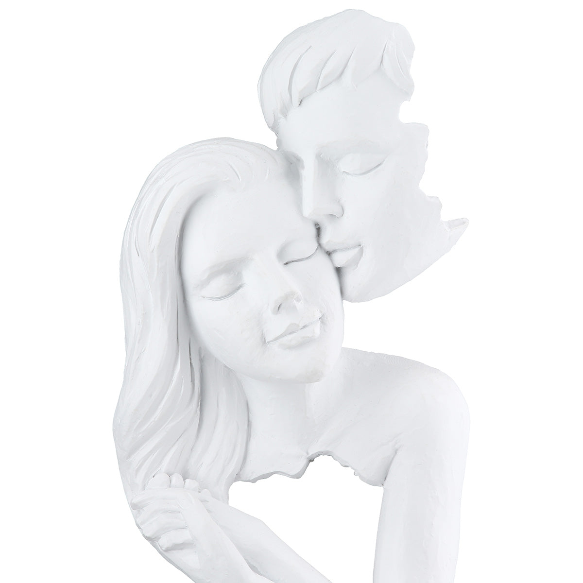 Liefde Paar Sculptuur Wit