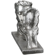 Perfect Match Paar Sculptuur Zilver