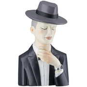 Gentleman Whiskyglas Figuur Zwart