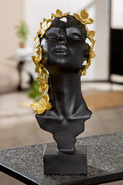 Butterfly Vrouwenfiguur Zwart-Goud