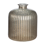 Goudkleurige flesvaas Barolo 18 cm