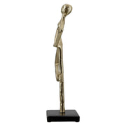 Dancing Aluminium Beeld Goud