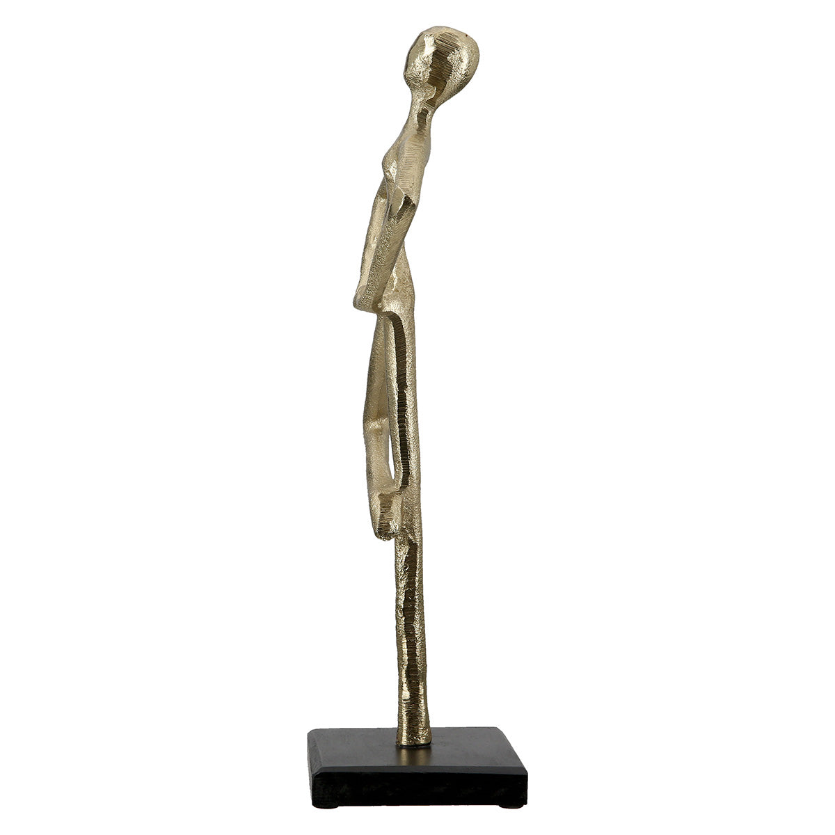 Dancing Aluminium Beeld Goud