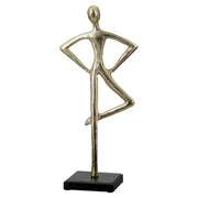 Dancing Aluminium Beeld Goud