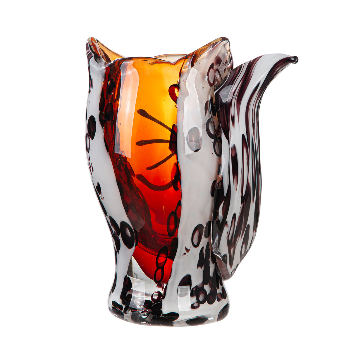 Bruine kattenvaas Cat 27 cm