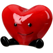 Glazen Hart Figuur Rood Klein