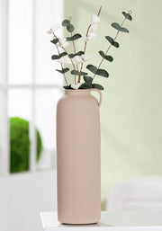 Pastello Beige Ronde Vaas 25.5 cm