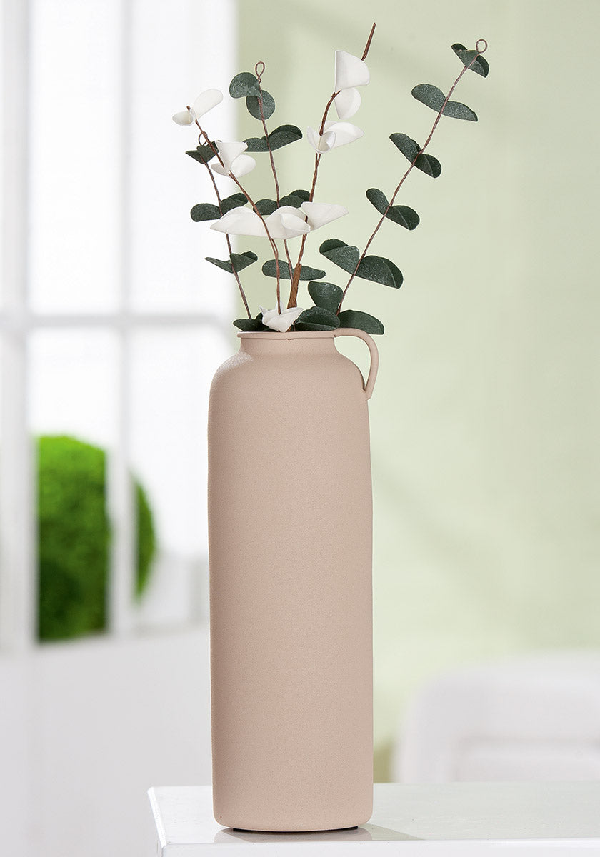 Pastello Beige Ronde Vaas 25.5 cm