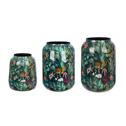 Sumatra Groene Vazen Set 3-delig