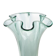 Groene Glazen Vaas Artesania 30 cm