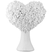 Flower Heart Decoratiehart Wit