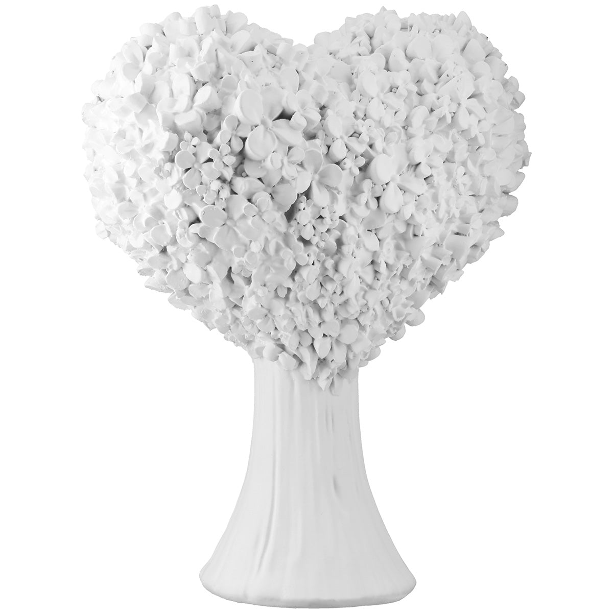 Flower Heart Hartdecoratie Wit