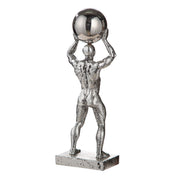 Ball Persoon Sculptuur Zilver