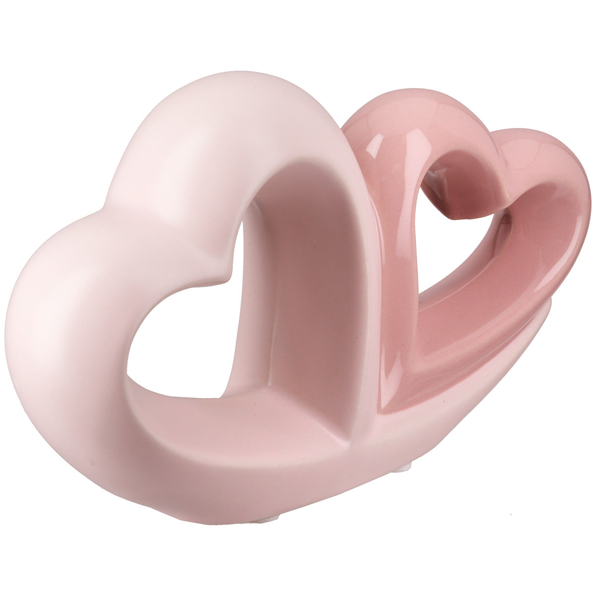 Keramisch Hart Herz Roze Decoratie