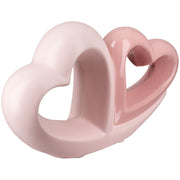 Keramisch Hart Herz Roze Decoratie