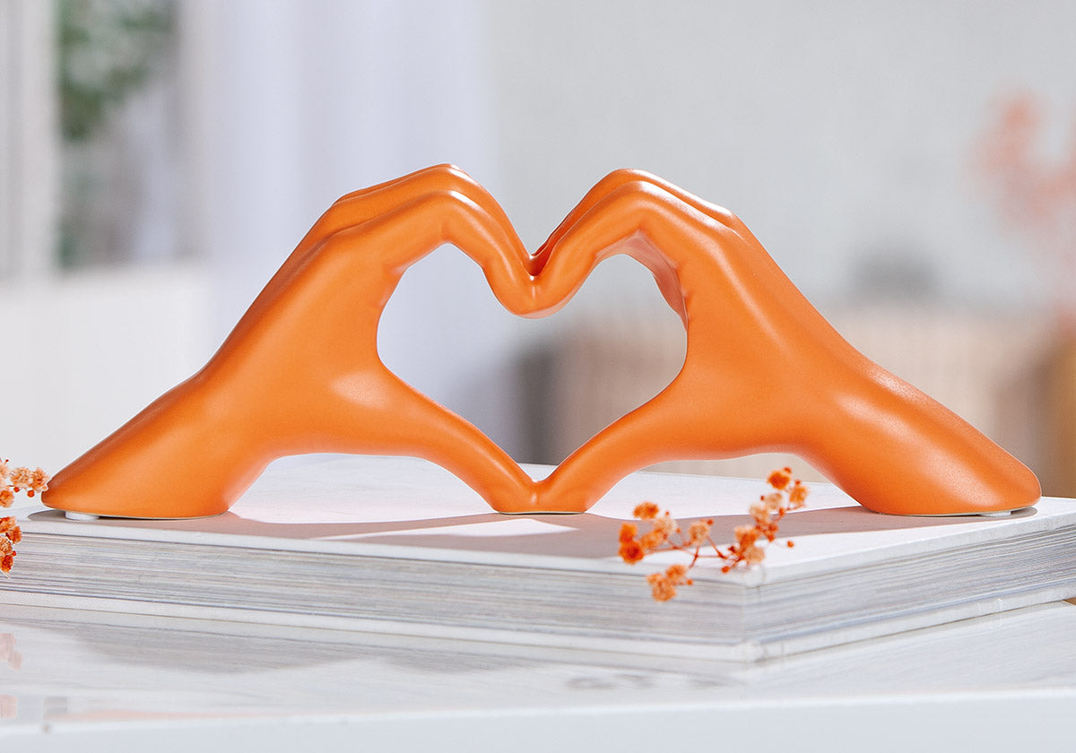 Keramisch Hartdecoratie Oranje
