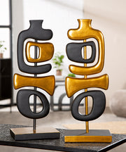 Sculpta Organische Sculptuur Zwart-Goud