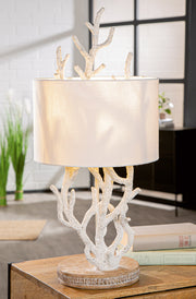 Coral Tafellamp Wit E27