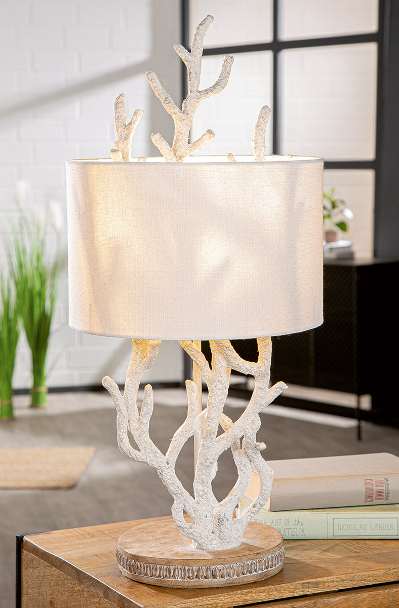 Coral Tafellamp Wit E27