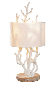 Coral Tafellamp Wit E27