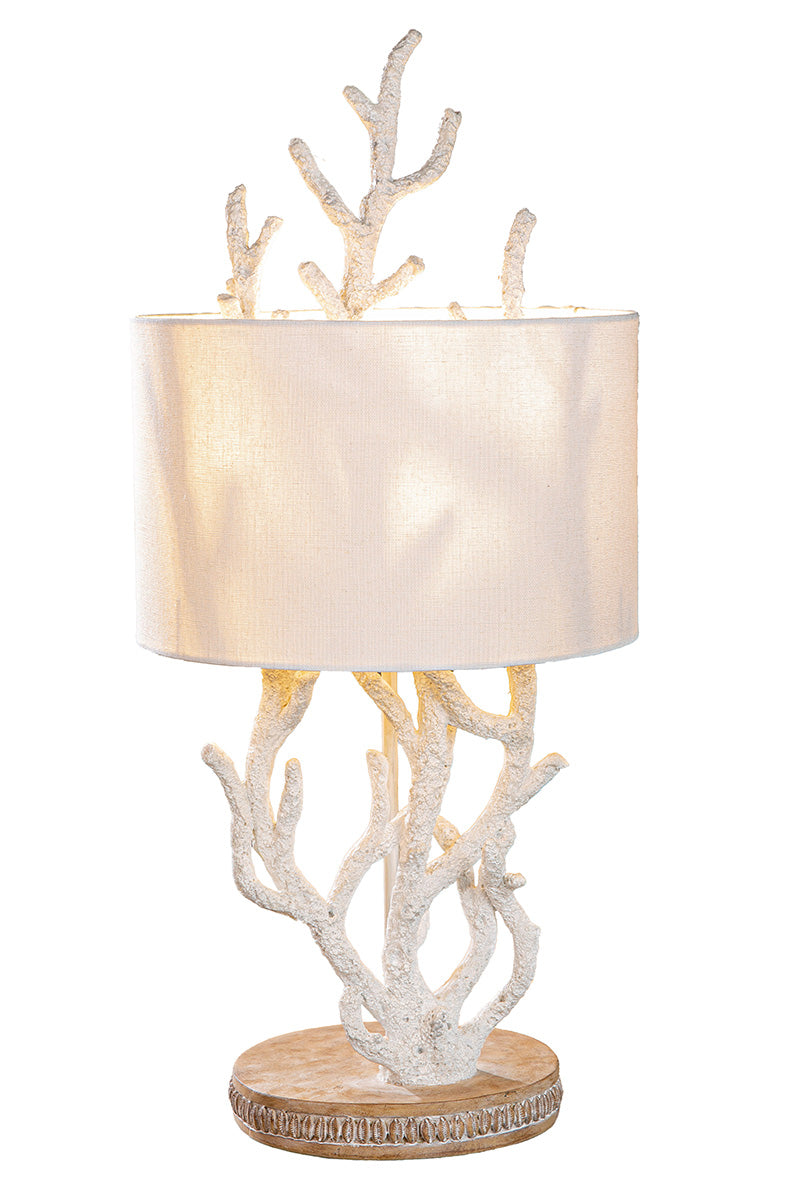 Coral Tafellamp Wit E27