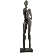 Split Vrouwen Sculptuur Antraciet XL