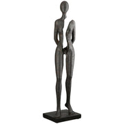 Split Vrouwen Sculptuur Antraciet XL