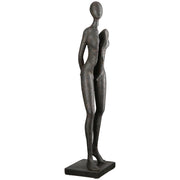 Split Vrouwen Sculptuur Antraciet XL