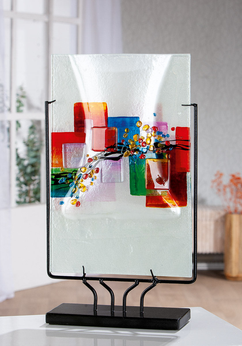 Witte vloervaas Willou 49 cm