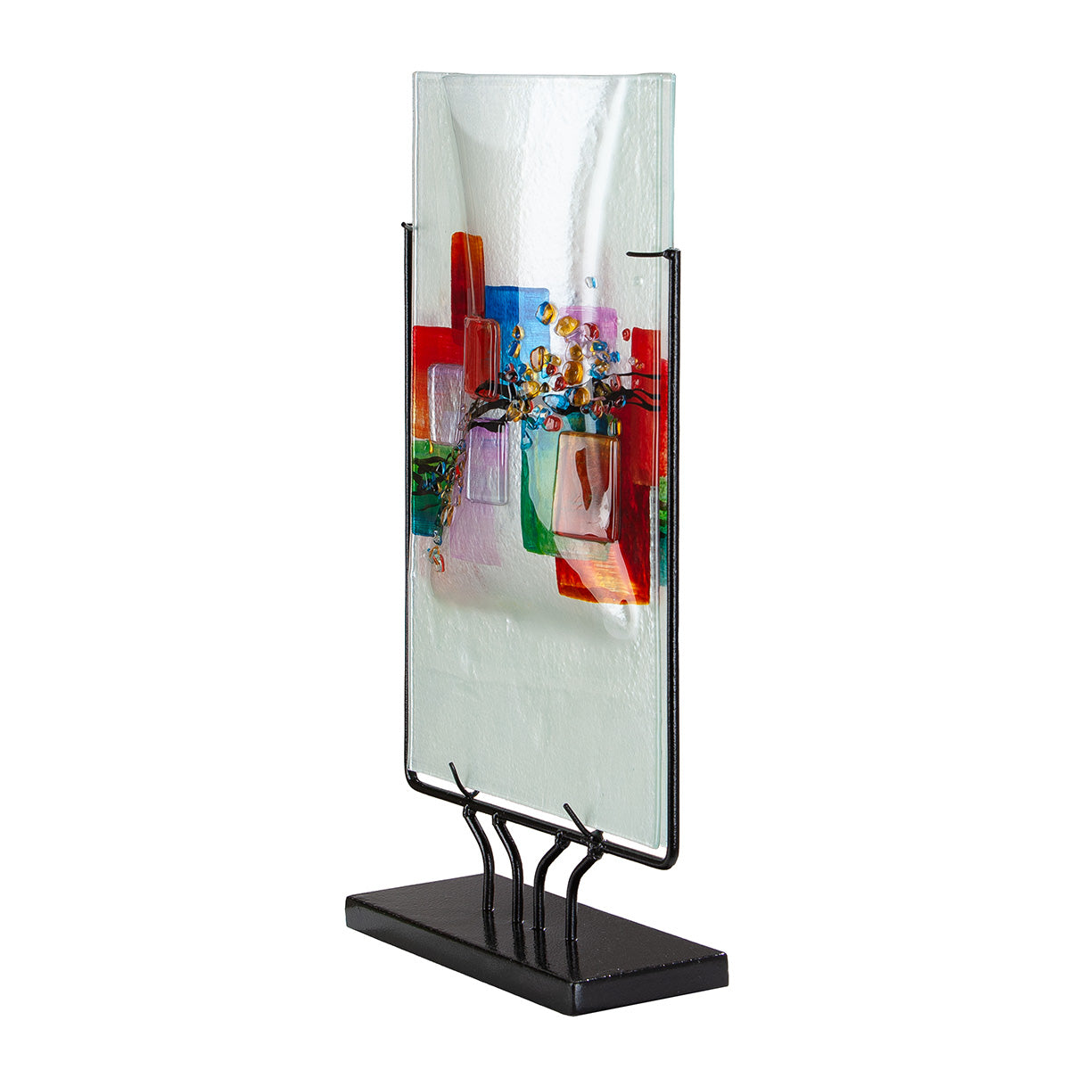 Witte vloervaas Willou 49 cm