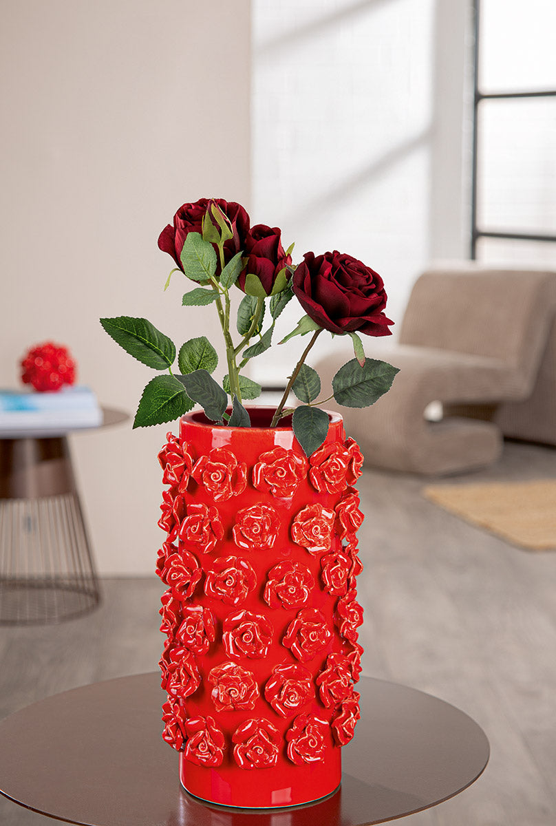 Roses Cilindervaas Rood 30.5 cm