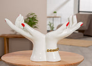 Keramisch Handen Decoratiebeeld